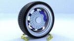 ORTAS CAR RIM 30 GAME READY RIM TIRE AND DISC