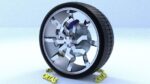 ORTAS CAR RIM 45 GAME READY RIM TIRE AND DISC