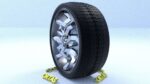 ORTAS CAR RIM 45 GAME READY RIM TIRE AND DISC