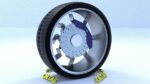 ORTAS CAR RIM 45 GAME READY RIM TIRE AND DISC