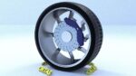 ORTAS CAR RIM 45 GAME READY RIM TIRE AND DISC