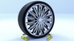 ORTAS CAR RIM 48 GAME READY RIM TIRE AND DISC