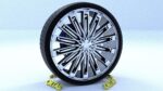 ORTAS CAR RIM 48 GAME READY RIM TIRE AND DISC