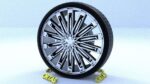 ORTAS CAR RIM 48 GAME READY RIM TIRE AND DISC