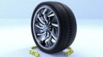 ORTAS CAR RIM 55 GAME READY RIM TIRE AND DISC