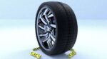 ORTAS CAR RIM 55 GAME READY RIM TIRE AND DISC