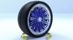 ORTAS CAR RIM 65 GAME READY RIM TIRE AND DISC
