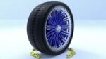 ORTAS CAR RIM 65 GAME READY RIM TIRE AND DISC