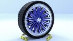 ORTAS CAR RIM 65 GAME READY RIM TIRE AND DISC