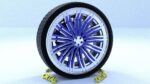 ORTAS CAR RIM 65 GAME READY RIM TIRE AND DISC