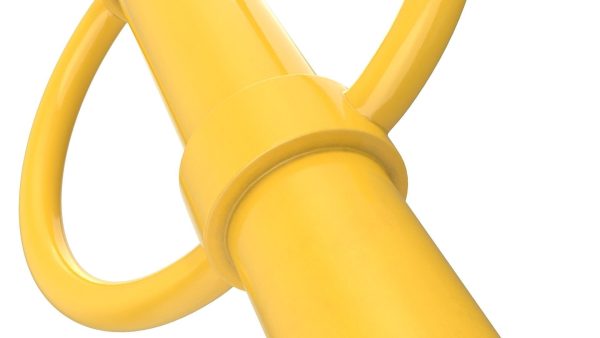 Outdoor Bike Rack Yellow