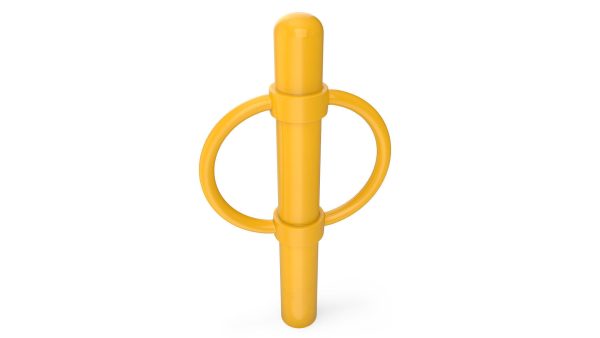 Outdoor Bike Rack Yellow