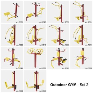 Outdoor Gym Set 002