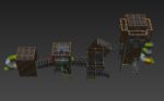 Outdoor Park Container Kids Playground Equipment