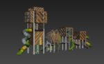Outdoor Park Container Kids Playground Equipment