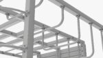Outdoor playground mountain stairs set