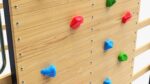 Outdoor playground mountain stairs set