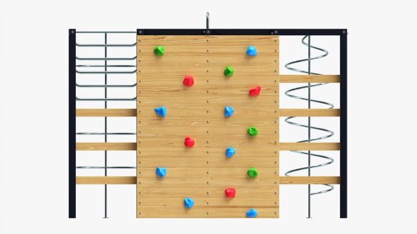 Outdoor playground mountain stairs set
