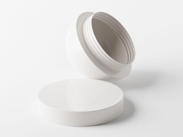 Ovel Shaped Cosmetic Jar
