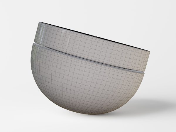Ovel Shaped Cosmetic Jar