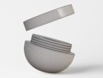 Ovel Shaped Cosmetic Jar
