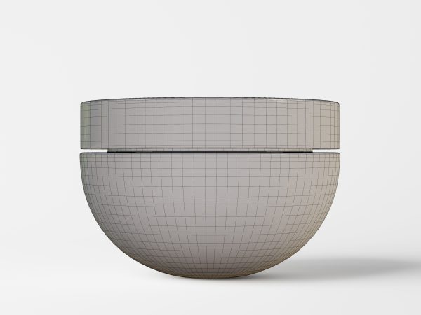 Ovel Shaped Cosmetic Jar