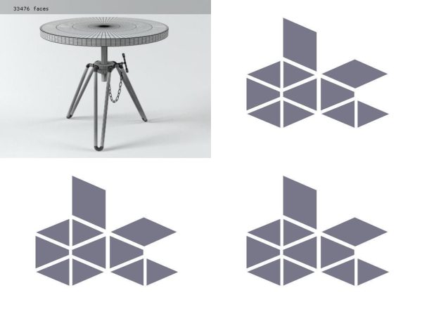 Overdyed Table