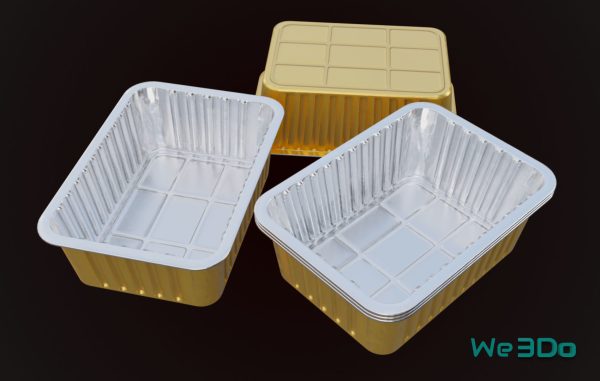 Pack 10 Food-Storage Containers - Low Poly