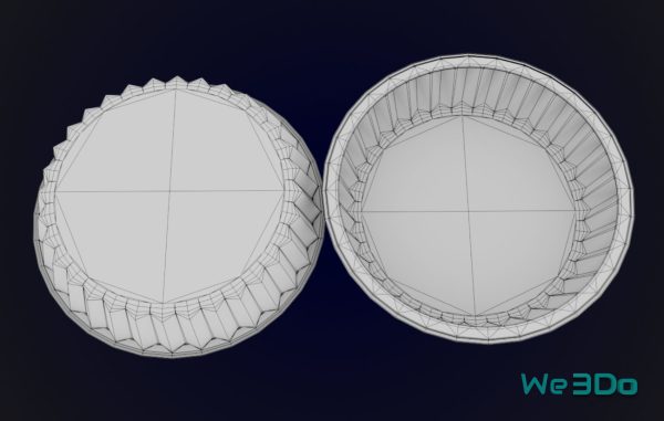 Pack 10 Food-Storage Containers - Low Poly