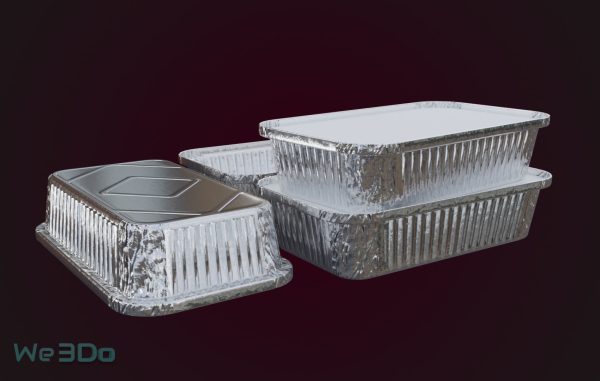 Pack 10 Food-Storage Containers - Low Poly