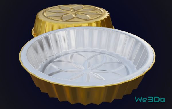 Pack 10 Food-Storage Containers - Low Poly