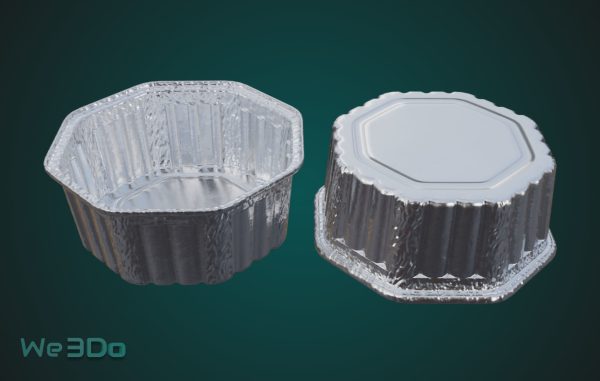 Pack 10 Food-Storage Containers - Low Poly