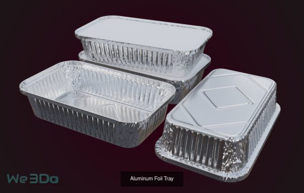 Pack 10 Food-Storage Containers - Low Poly