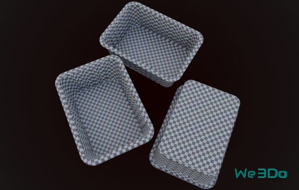 Pack 10 Food-Storage Containers - Low Poly