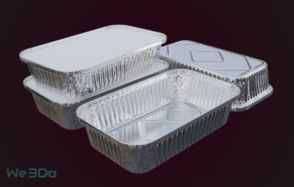 Pack 10 Food-Storage Containers - Low Poly