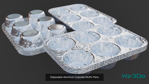 Pack 10 Food-Storage Containers - Low Poly