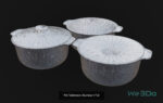 Pack 10 Food-Storage Containers - Low Poly
