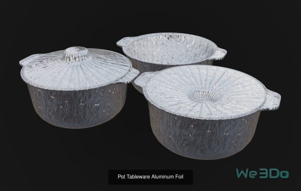 Pack 10 Food-Storage Containers - Low Poly