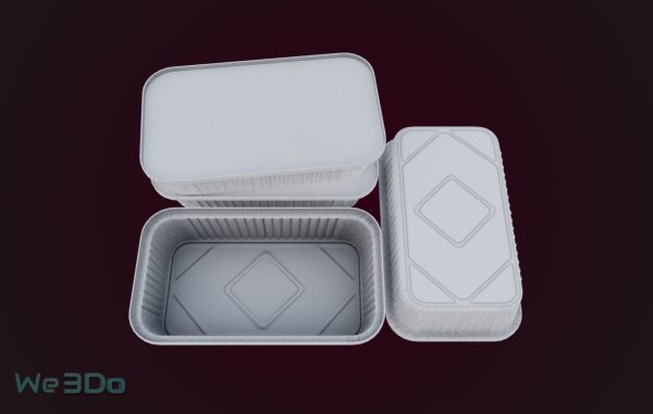 Pack 10 Food-Storage Containers - Low Poly