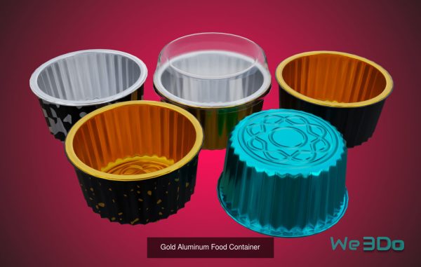 Pack 10 Food-Storage Containers - Low Poly