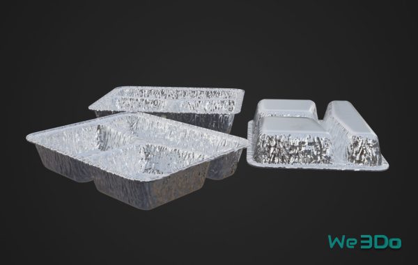Pack 10 Food-Storage Containers - Low Poly