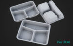 Pack 10 Food-Storage Containers - Low Poly
