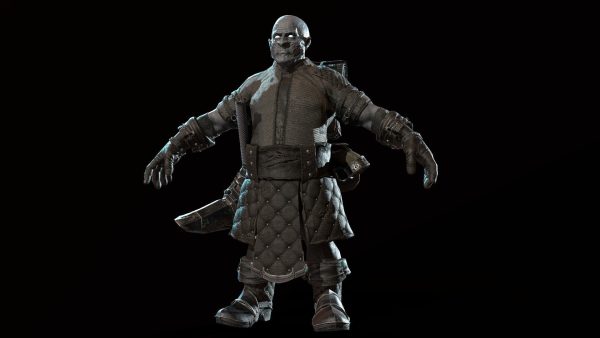 Dwarf Low Poly world of warcraft character