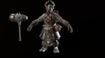 Dwarf Low Poly world of warcraft character