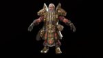 Dwarf Low Poly world of warcraft character