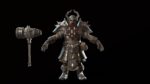 Dwarf Low Poly world of warcraft character