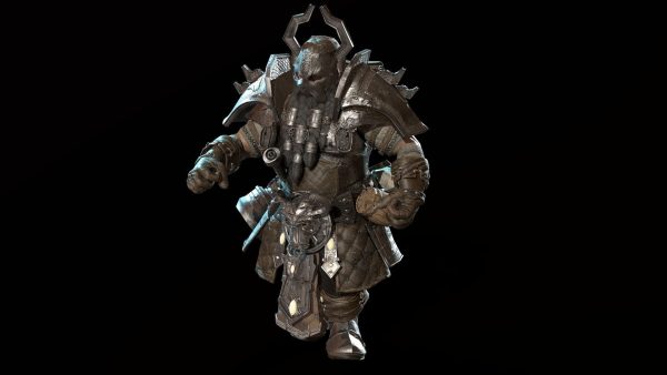 Dwarf Low Poly world of warcraft character