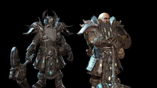 Dwarf Low Poly world of warcraft character