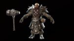 Dwarf Low Poly world of warcraft character