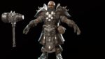 Dwarf Low Poly world of warcraft character